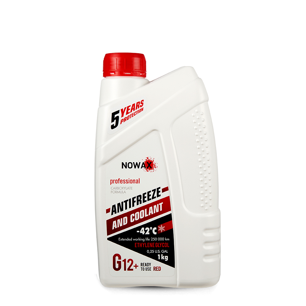 Антифриз NOWAX RED G12, червоний 1 кг